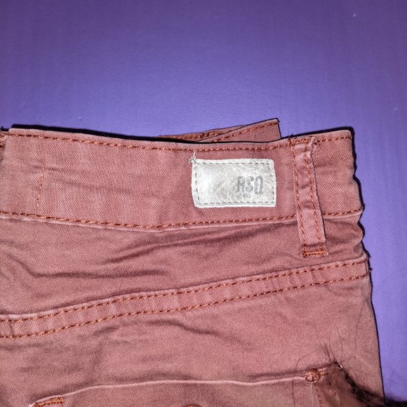 RSQ rust high rise jeggings - Picture 6 of 6